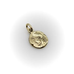 14K Gold Signature Mars Warrior Pendant
