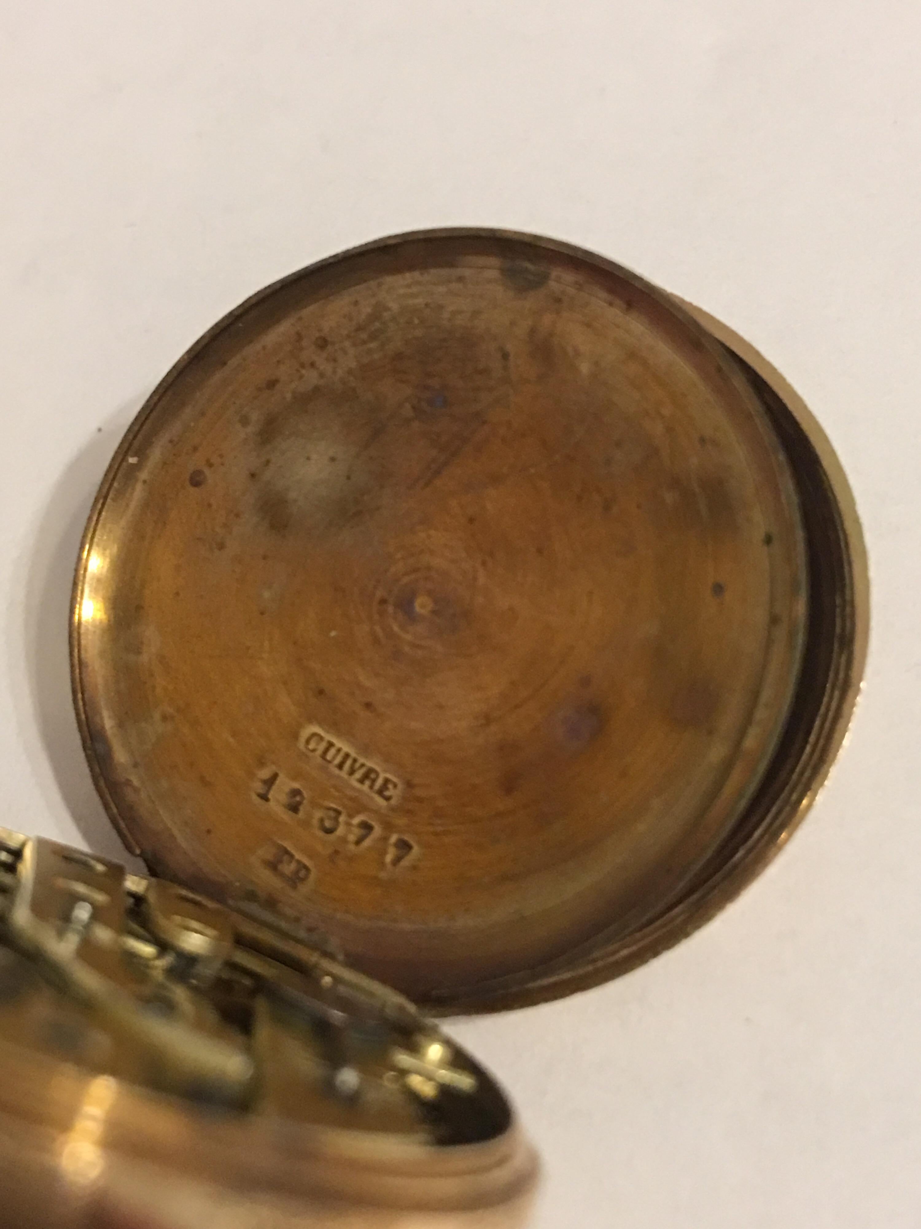 14 Karat Gold Small Antique Pocket / Fob Watch 5