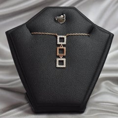 14k Gold Square Drop Necklace Minimal Necklace Layering Necklace Jewelry