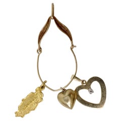14 Karat Gold Tobago Multi Charm-Anhänger