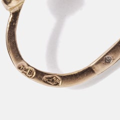 14k Gold, Turquoises and Seed Beads Earrings, made around year 1900