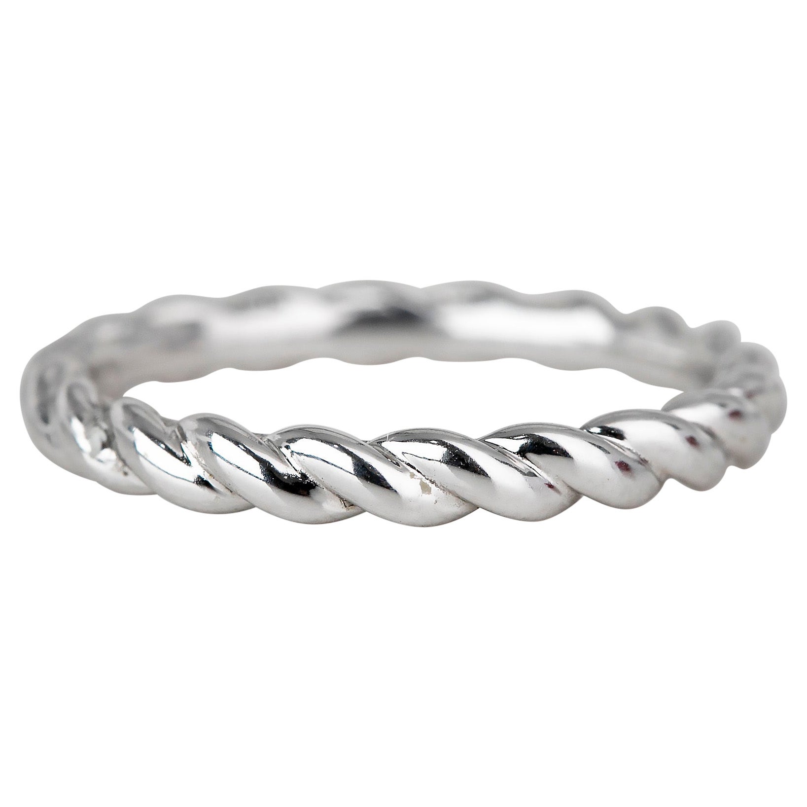14 Karat Gold gedrehter Ehering ()