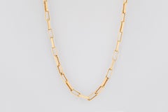 14k Gold Unisex Chain, 5.10 gr 54.00cm 14K Gold Chain Necklace, Real Gold Chain