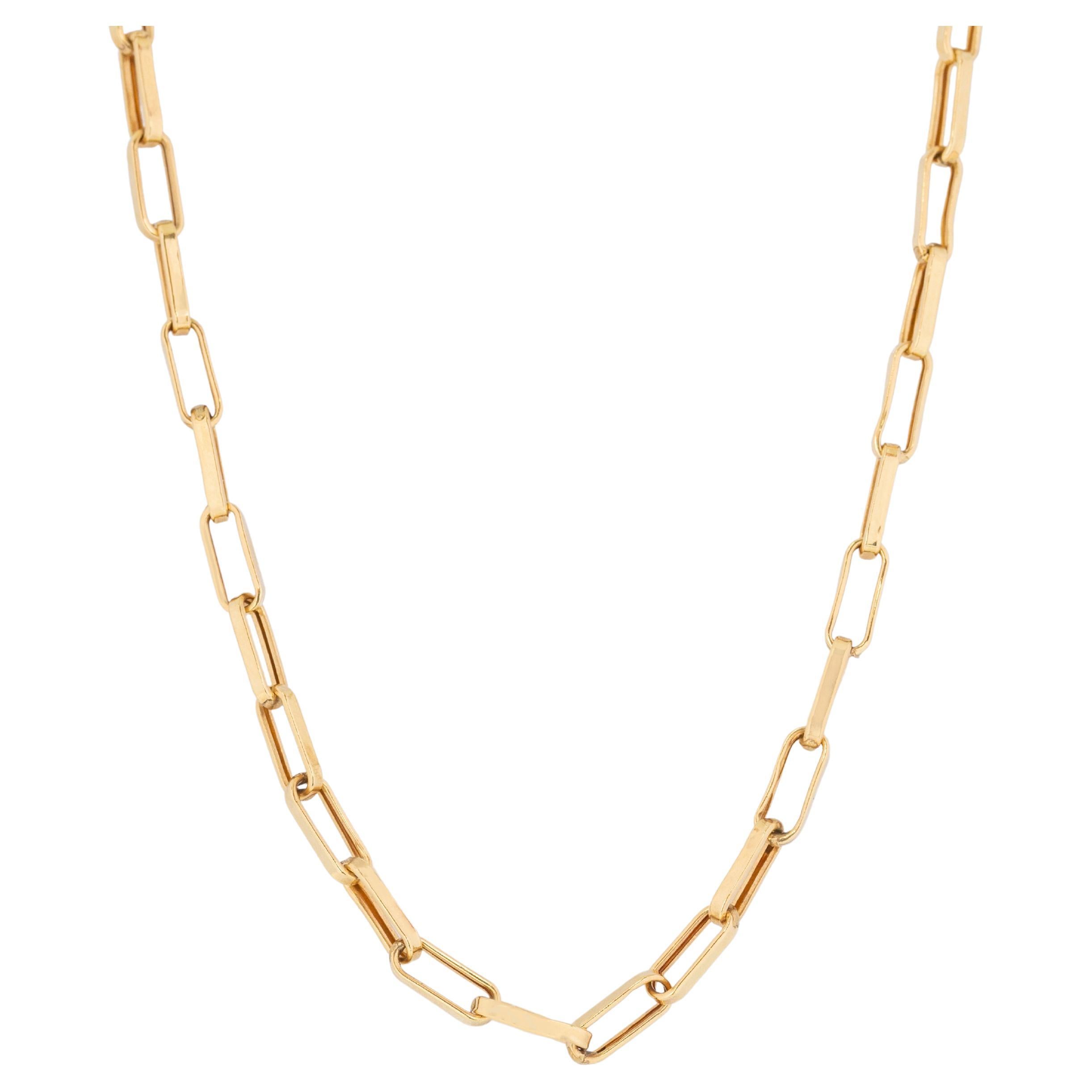 14k Gold Unisex Chain, 5.10 gr 54.00cm 14K Gold Chain Necklace, Real Gold Chain