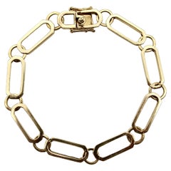 14k Gold Link Bracelets