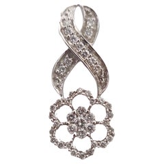 14K Gold, VS clarity 1.25 Carat diamond pendant.