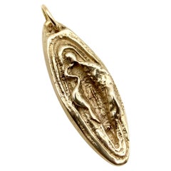 14K Gold Women’s Empowerment Vulva Pendant Charm