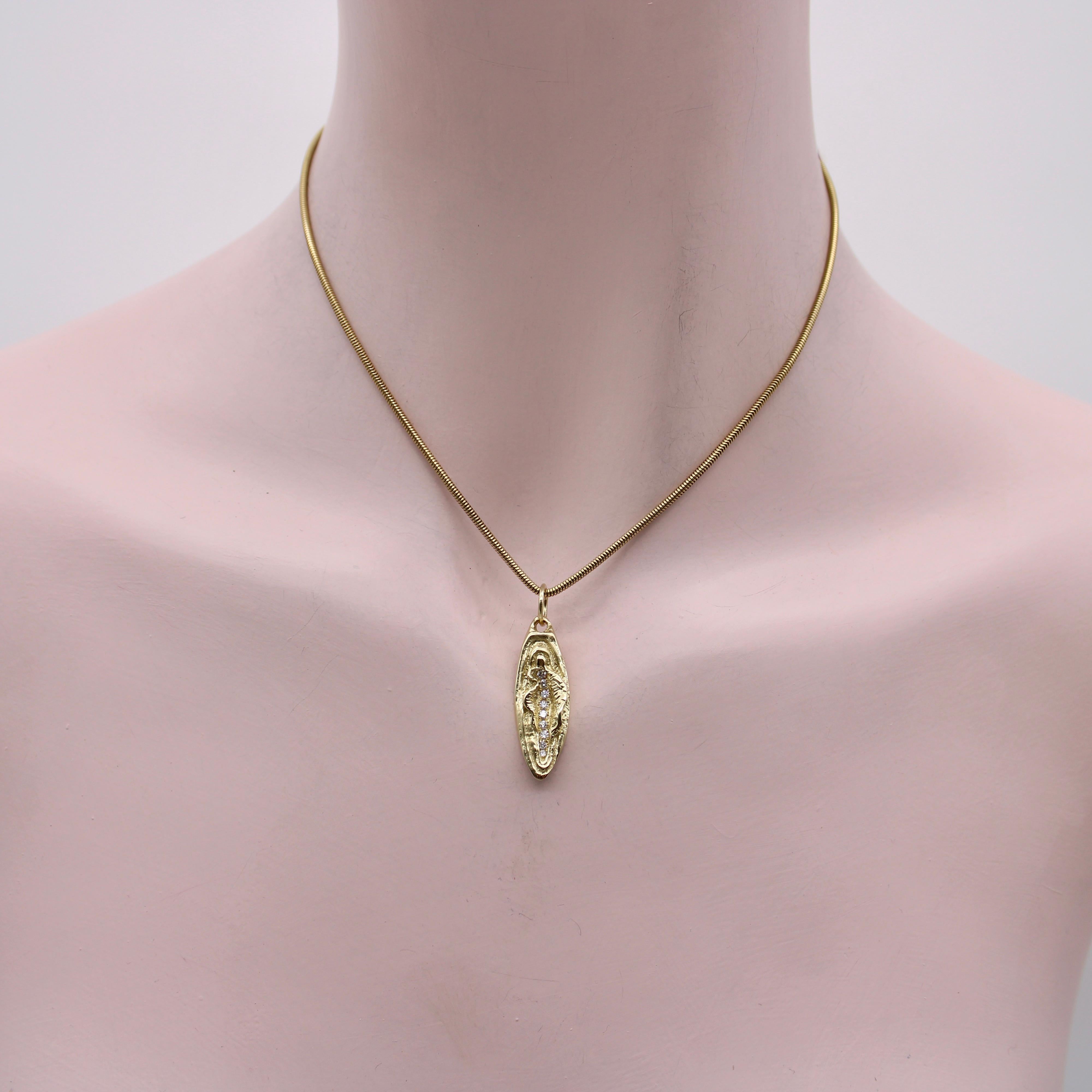 guam necklace 14k gold