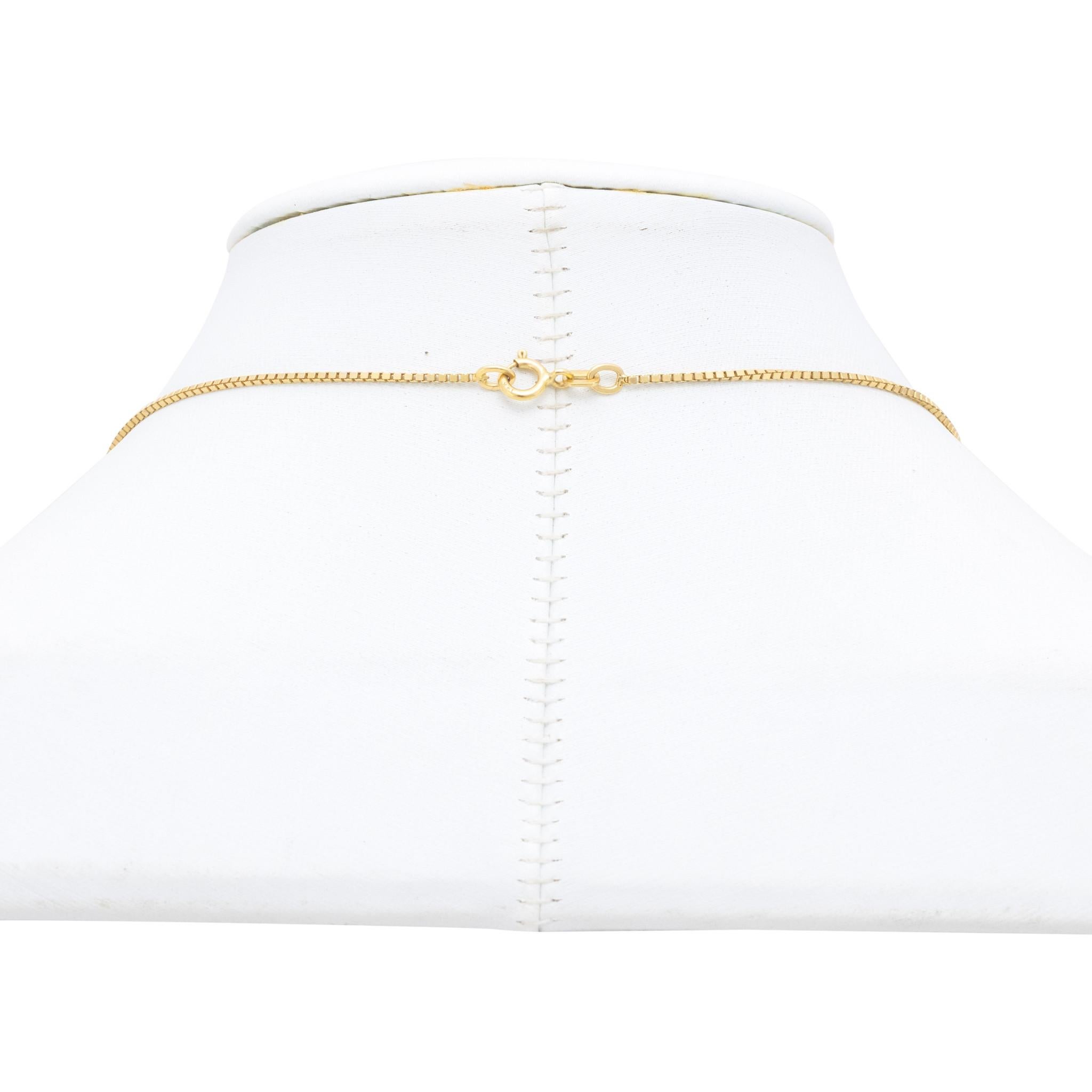 14k gold Zuni inlay pendant necklace. Pendant in shape of bear with charoite, lapis, mother of pearl, opal, coral, and turquoise stones. Stamped 