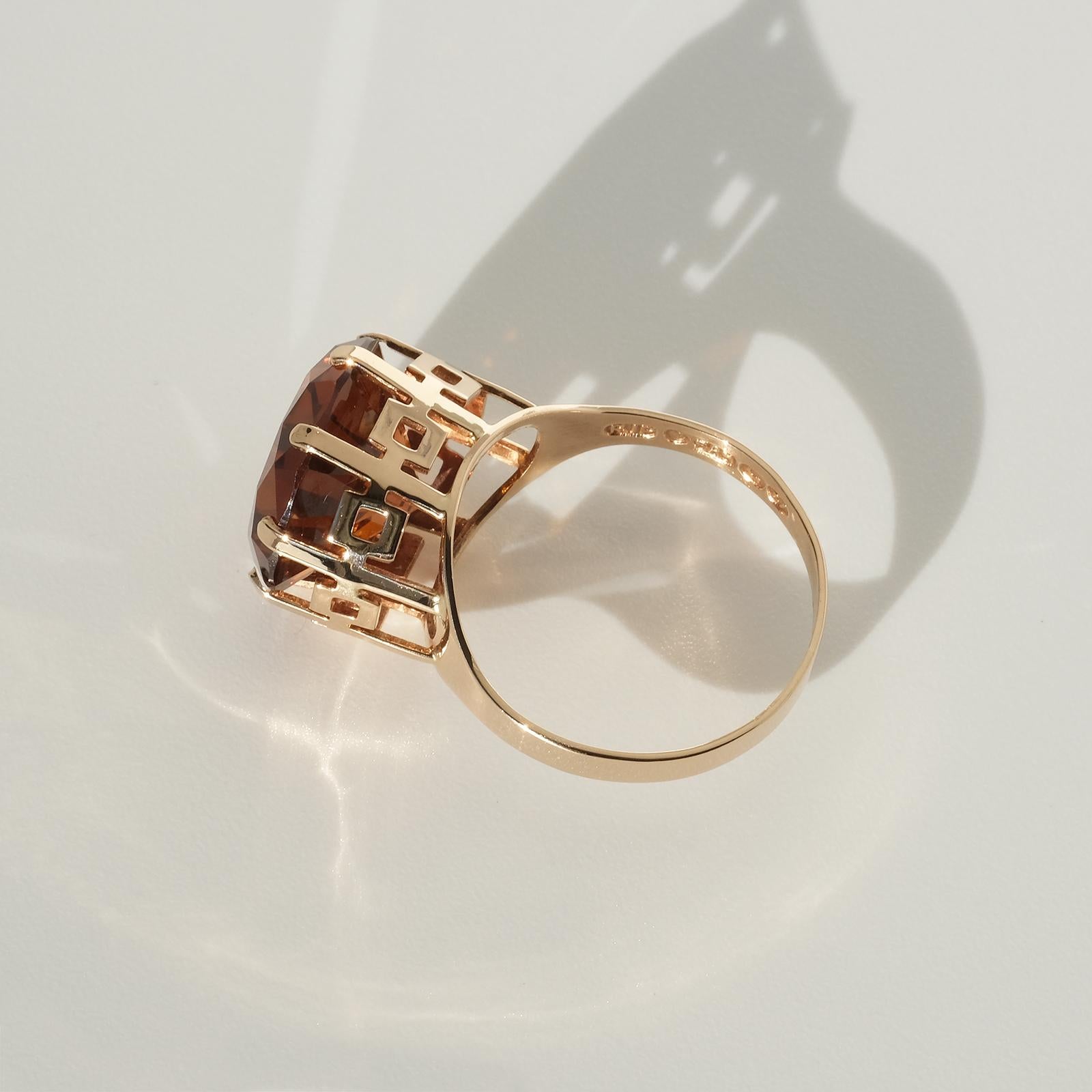 14k Gold Ring Made in 1977 For Sale 10