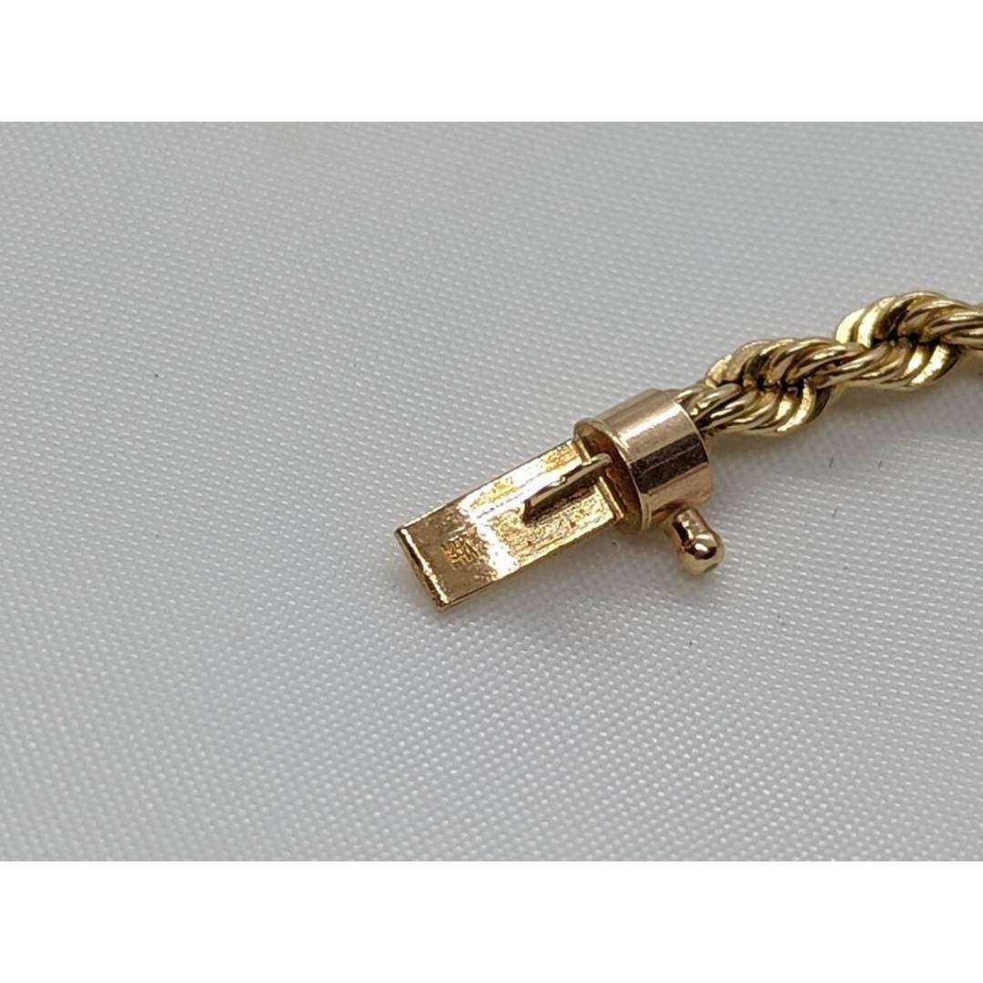 14k schwere Seil-Halskette. 14k lange Seil-Halskette. 21,8 Gramm 25in Länge 3mm Breite im Zustand „Gut“ in Port Charlotte, FL