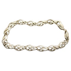 14k Schweres Specialty Gliederarmband. 14k Gelbgoldarmband. 16g mit 8in langer Länge