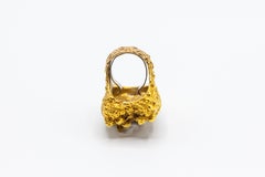 14 Karat Human Figural Cocktail Ring