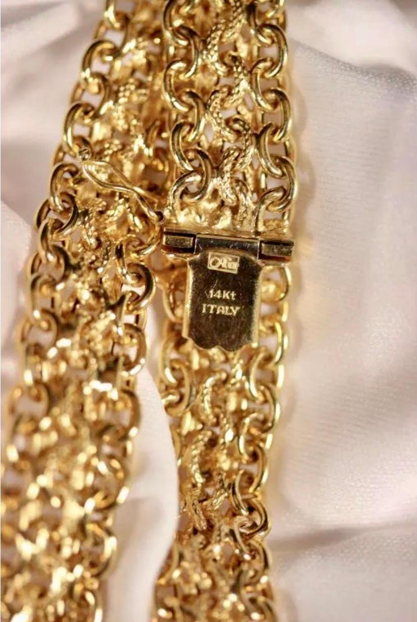 italian gold chain 14k
