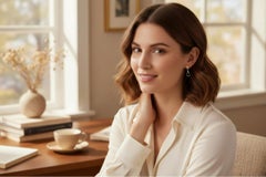 14K Italian Yellow Gold Twist Dangle Earrings 2 Inch by Milor