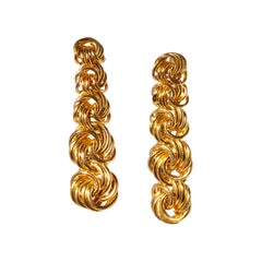 14K Knot Design Earrings