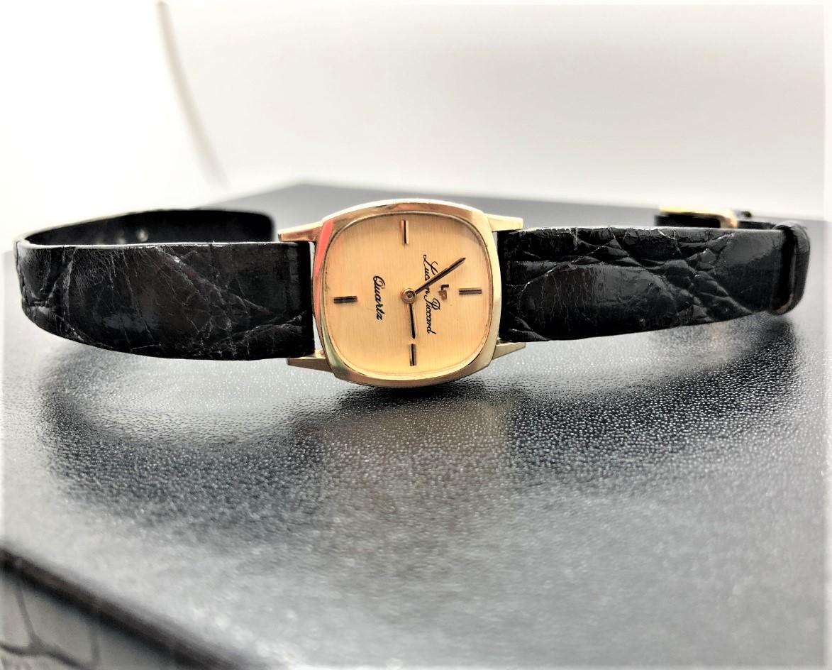 lucien piccard gold watch