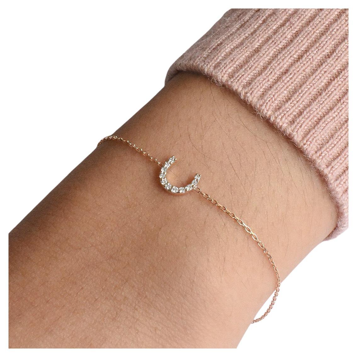 Lipten 18K GOLD STERLING SILVER HORSE HOOF BRACELET HORSESHOE at 1stDibs