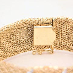 Hamilton Ladies Yellow Gold Diamond “Peek-a-boo” Manual Wristwatch, circa 1955