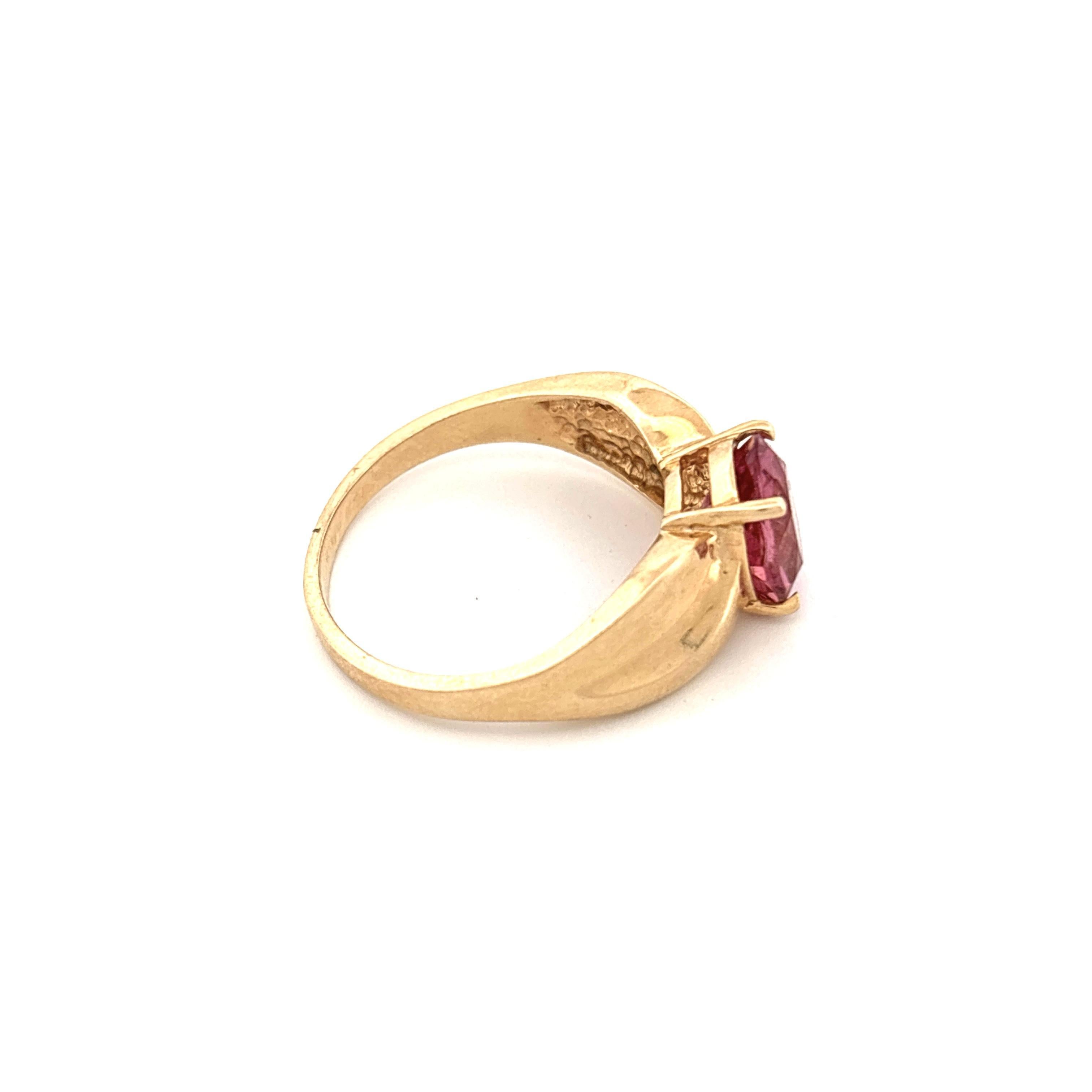 14k Morganite Ring - image 7