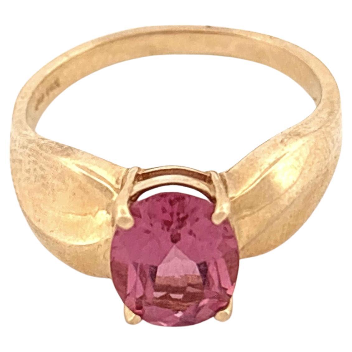 14k Morganite Ring - image 1