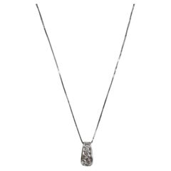 14k OTC 5 diamond Journey Pendant and necklace. 0.23ctw of diamonds on a 14k