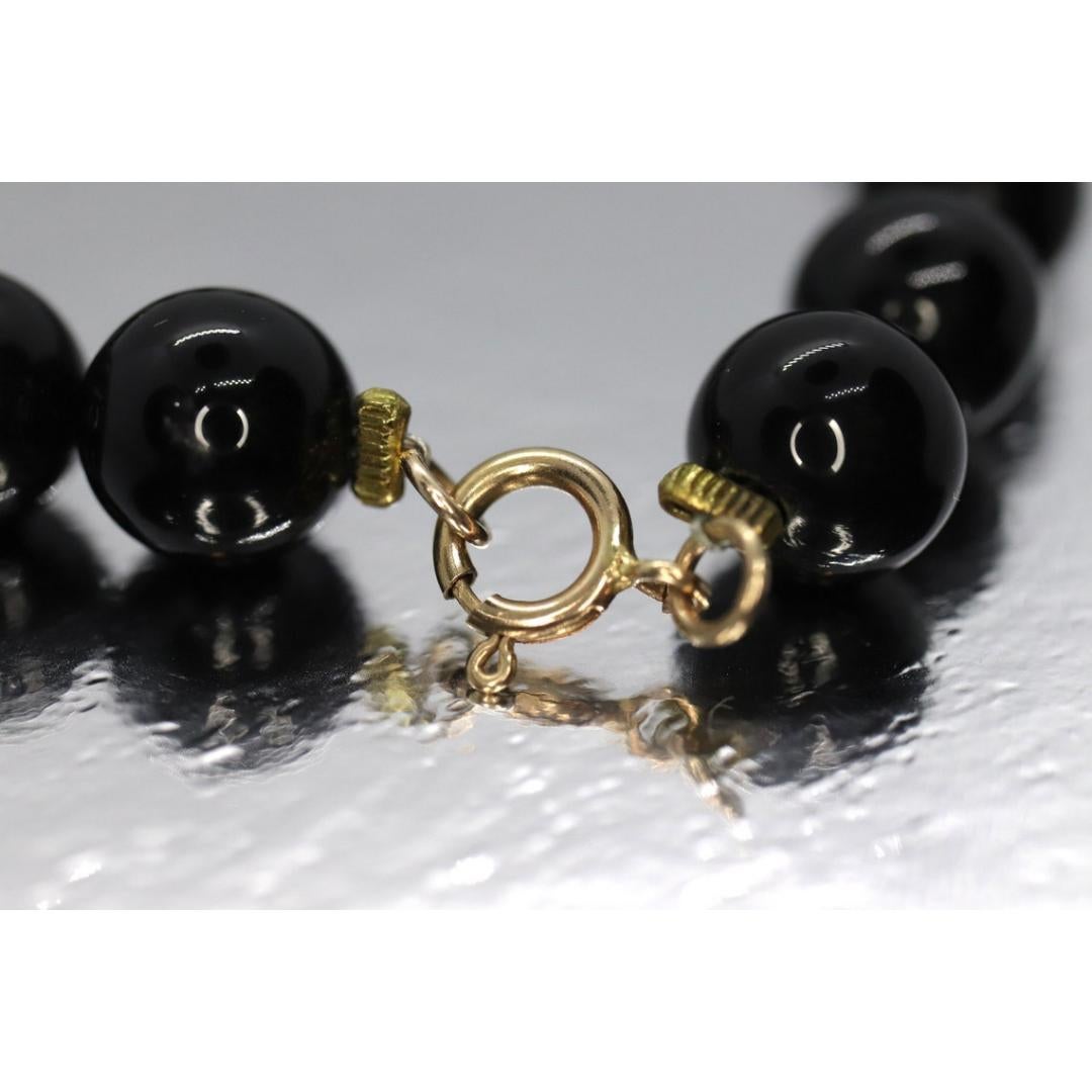 Collier et bracelet Peter Brams PBD en onyx et lapis-lazuli 14 carats Onyx Lapis en vente 7