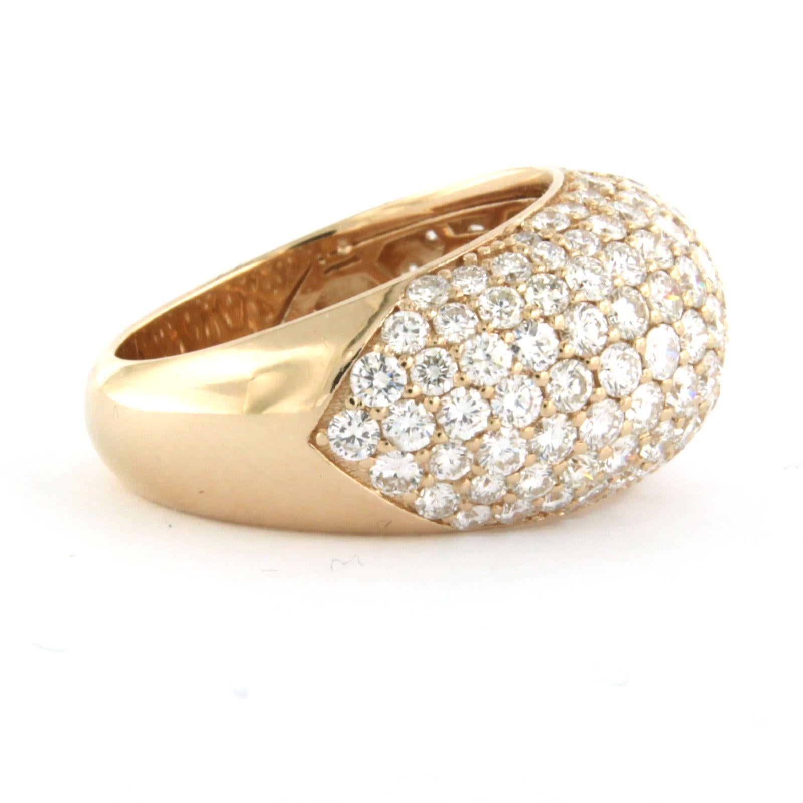 Bague en or rose 14k sertie d'un diamant taille brillant jusqu'à 3.84ct - F/G - VS/SI - taille de bague US 7.25 - EU 17.5(55)

Description détaillée

La partie supérieure de l'anneau mesure 1,2 cm de large et 6,0 mm de haut.

Taille de la bague : US