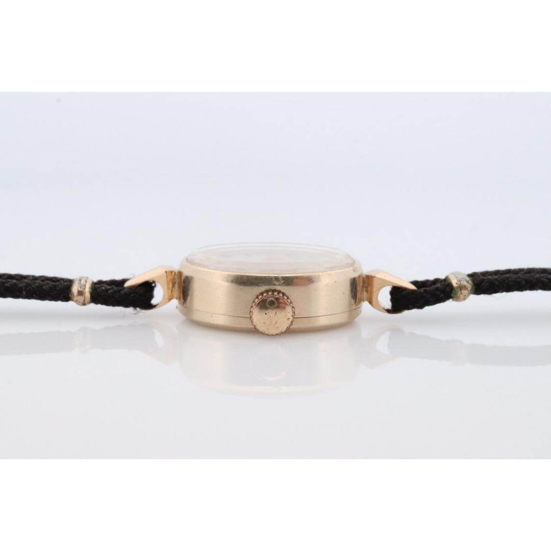 14k Rolex Womens Cocktail Watch. 14k gold Manual Windup. 1950s Ladies Rolex 1