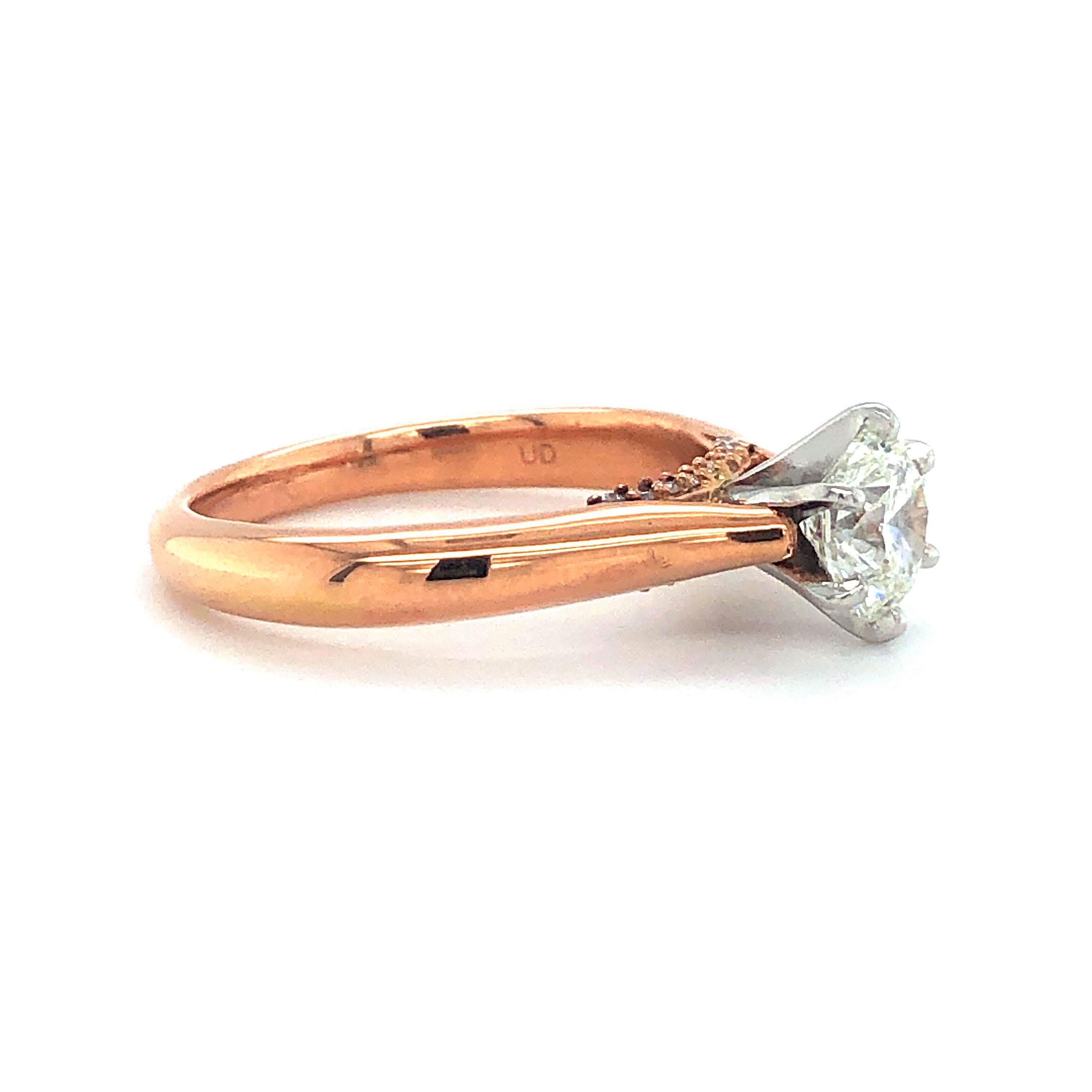 0.90 carat diamond ring