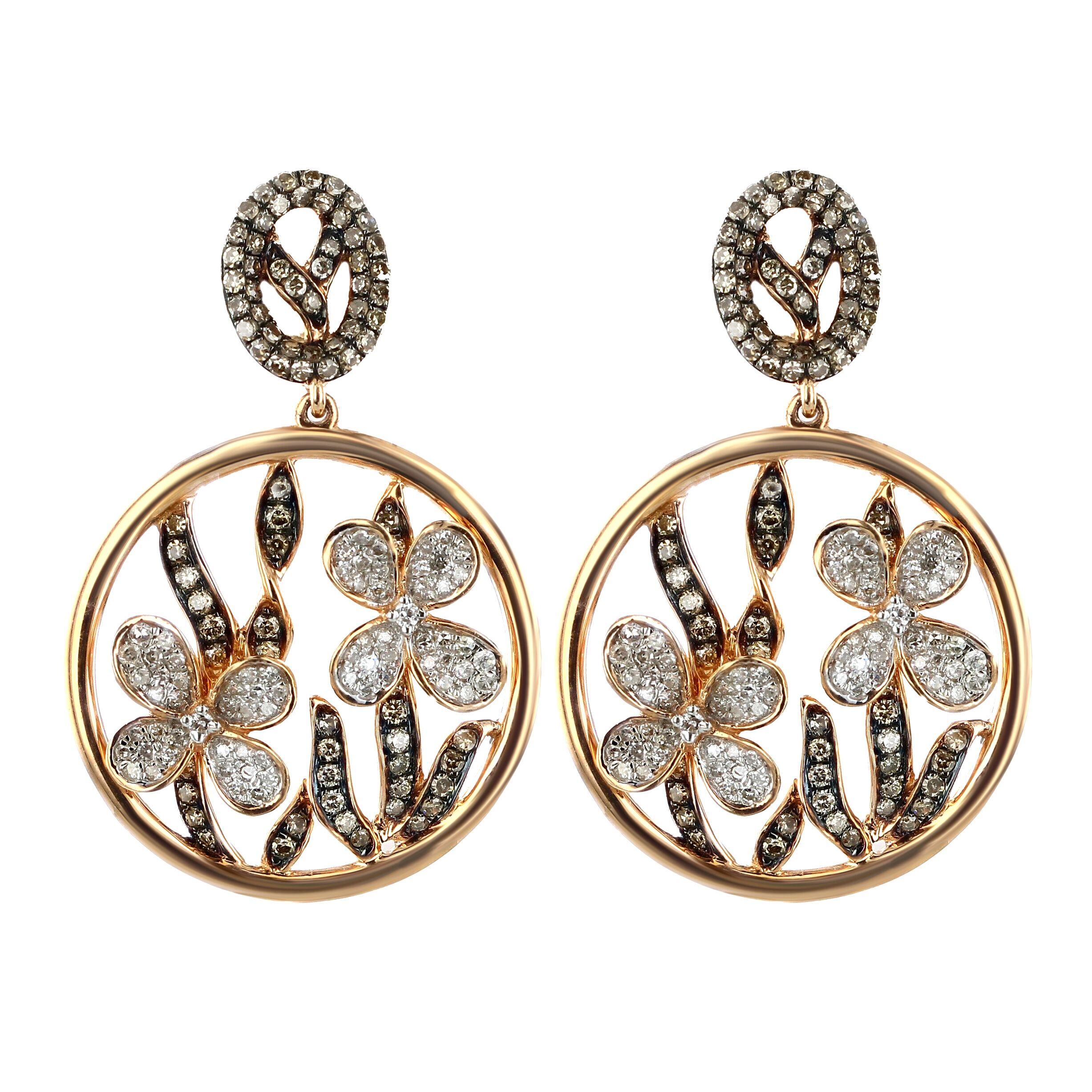 1 carat diamond stud earrings 14k white gold