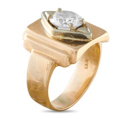 14K Rose Gold 2.02ct Diamond Ring MF42-030326