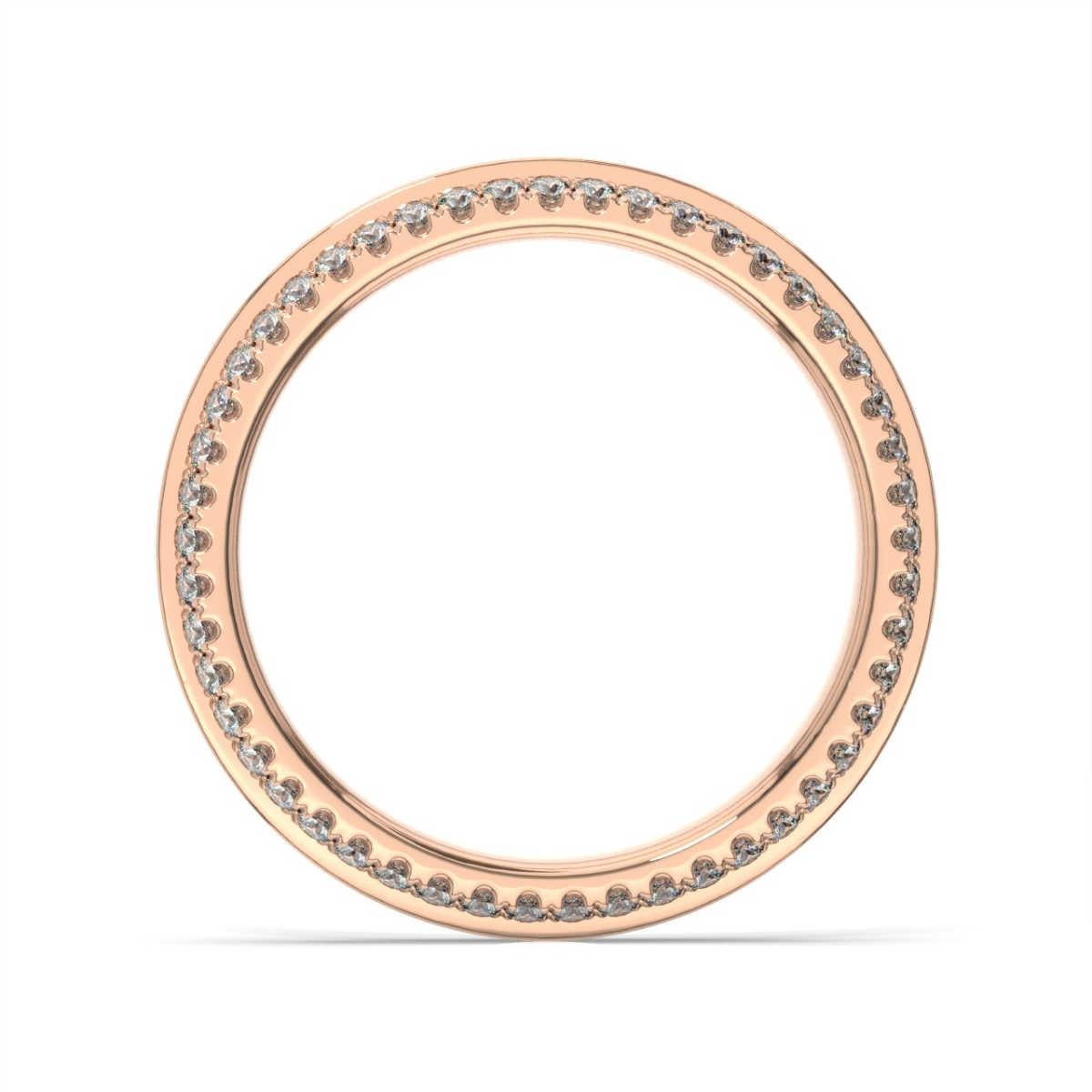 Questo anello presenta due file di 98 diamanti tondi taglio brillante perfettamente abbinati tra loro e incastonati a micro-freccia; una delicata fascia di metallo in rilievo separa le due file. Prova la differenza!

Dettagli del prodotto: 

Colore