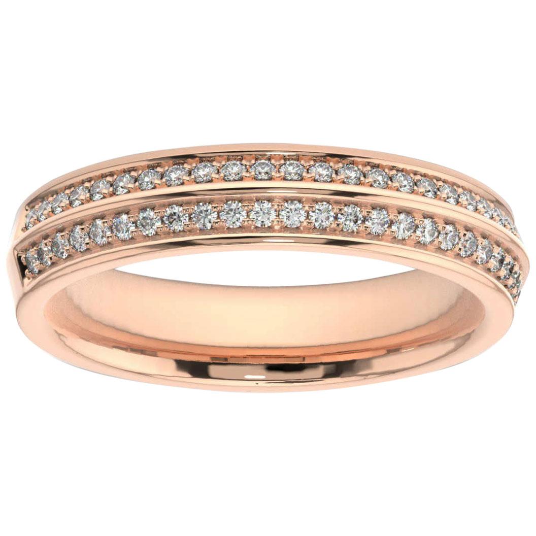 14k Rose Gold Anna Diamond Ring '1/4 Ct. tw' For Sale