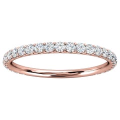 14K Rose Gold Carole Micro-Prong Diamond Ring '1/3 Ct. Tw'