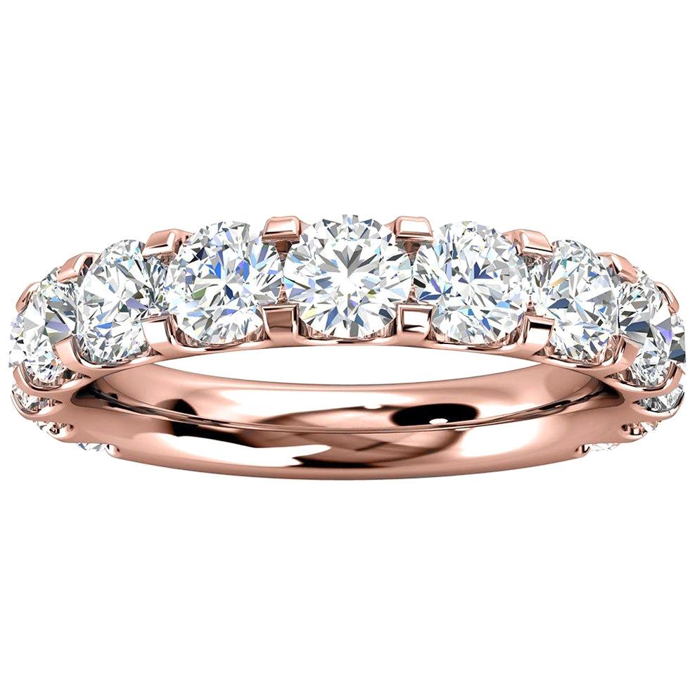 Im Angebot: Diamantring, 1 Karat Roségold Carole Micro-Prong '1 Karat tw' ()