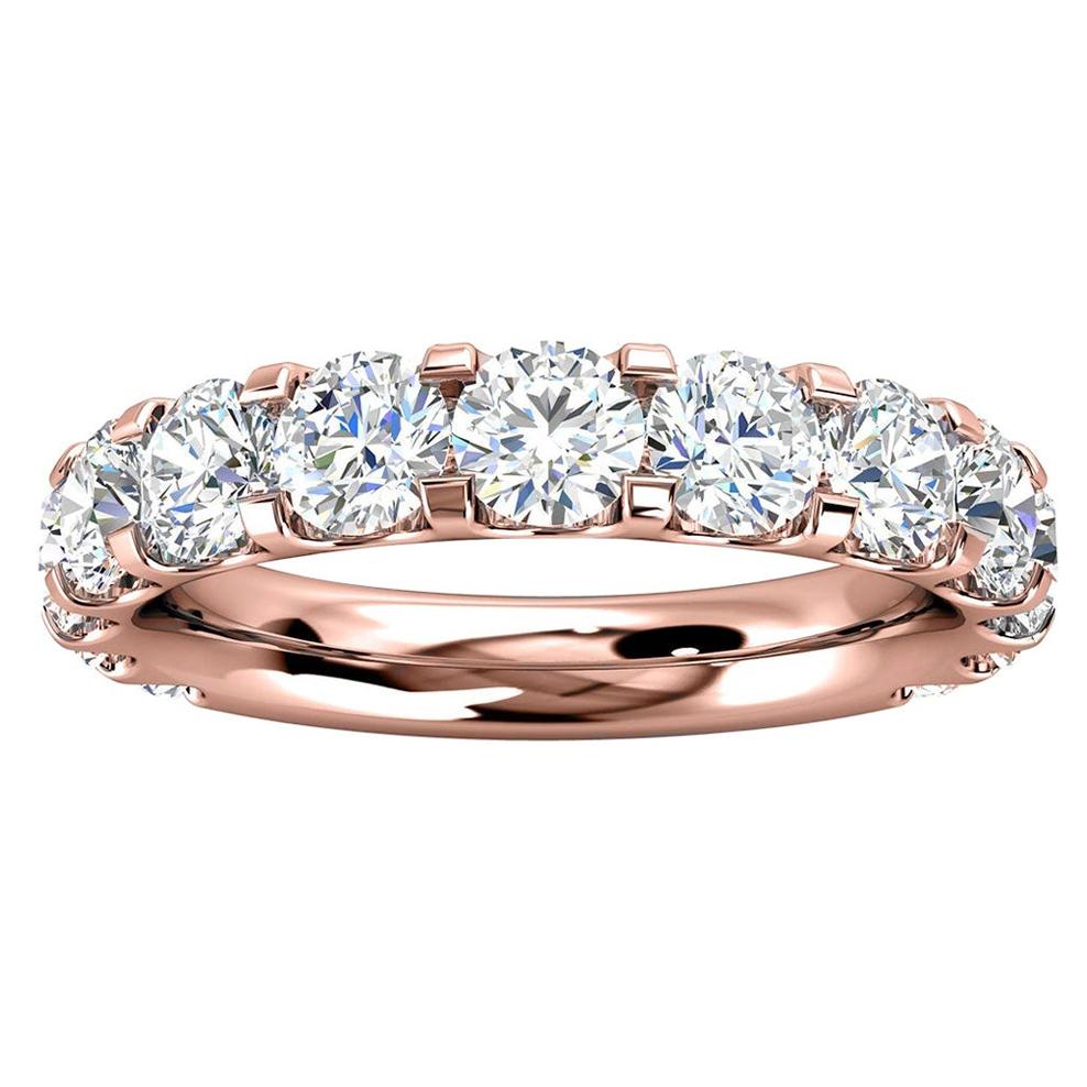 For Sale:  14K Rose Gold Carole Micro-Prong Diamond Ring '2 Ct. tw'
