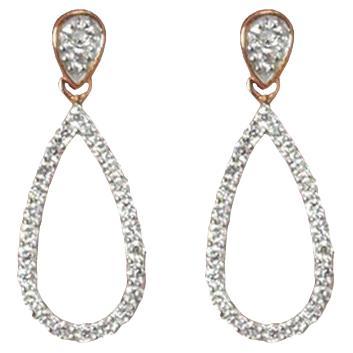 14k Gold Dangle Earrings
