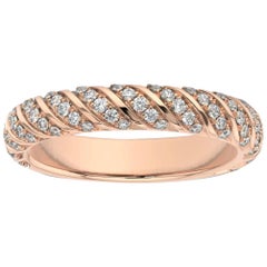 14K Rose Gold Constance Diamond Ring '2/5 Ct. tw'