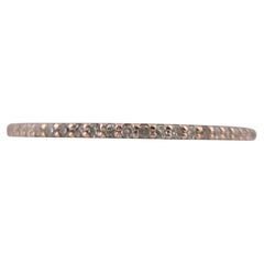 14K Rose Gold Diamond Band Ring #23705