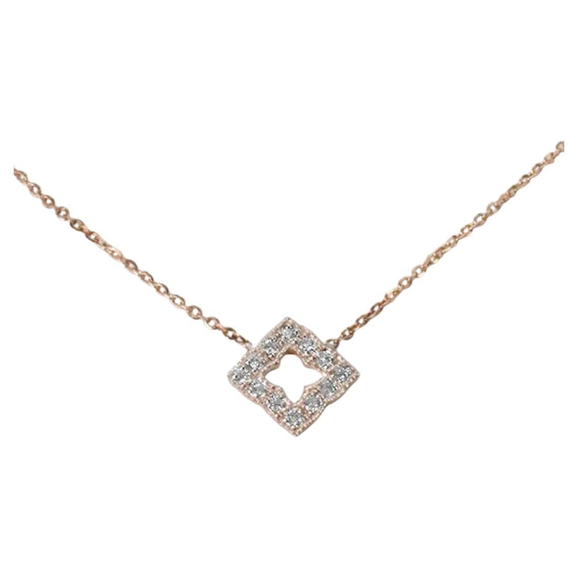 Moving Diamond Charm Pendant at 1stDibs moving diamond necklace