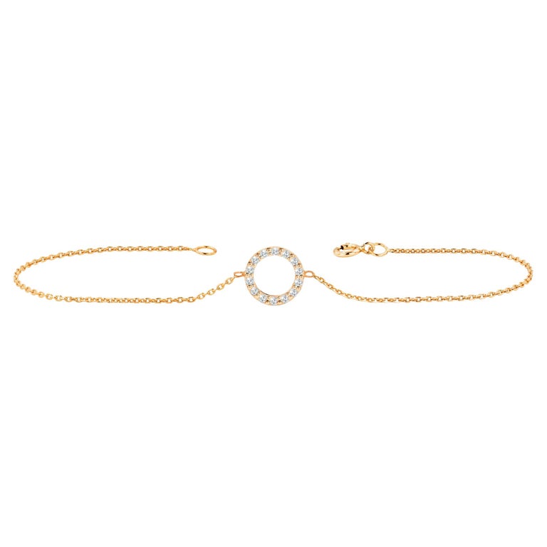 Evie Circle Diamond Bracelet main image 1