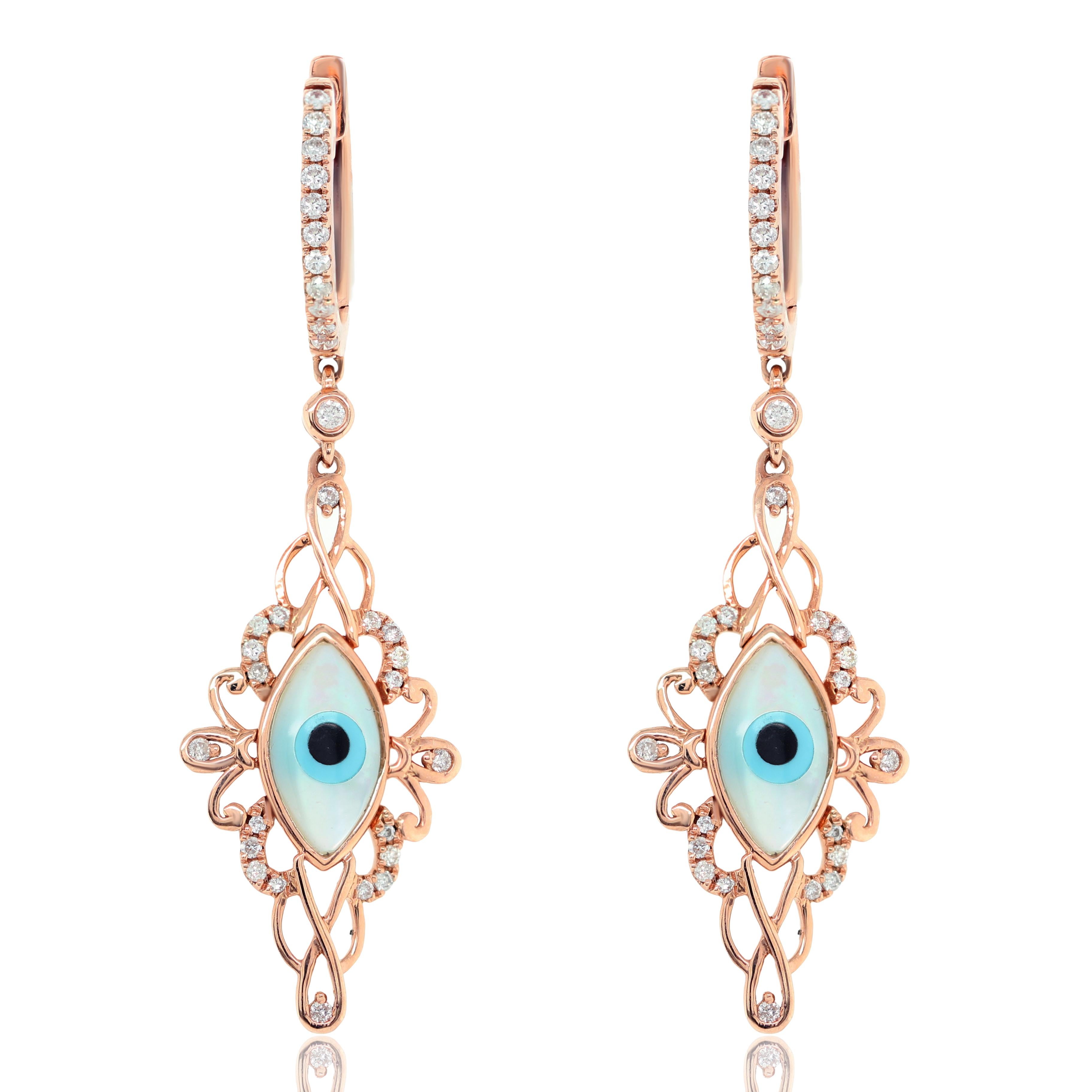 14K Rose Gold Diamond Earrings featuring 0.37 Carats of Diamonds

Underline your look with this sharp 14K Yellow gold shape Diamond Earrings. High quality Diamonds. This Earrings will underline your exquisite look for any occasion.

. is a leading
