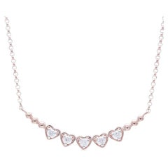 14K Rose Gold & Diamond Gazebo Collection Necklace (0.11 Ctw)