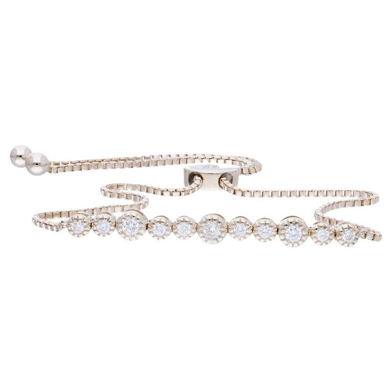 Bracelet Gazebo collection fantaisie en or rose 14 carats et diamants (0,22 carat)