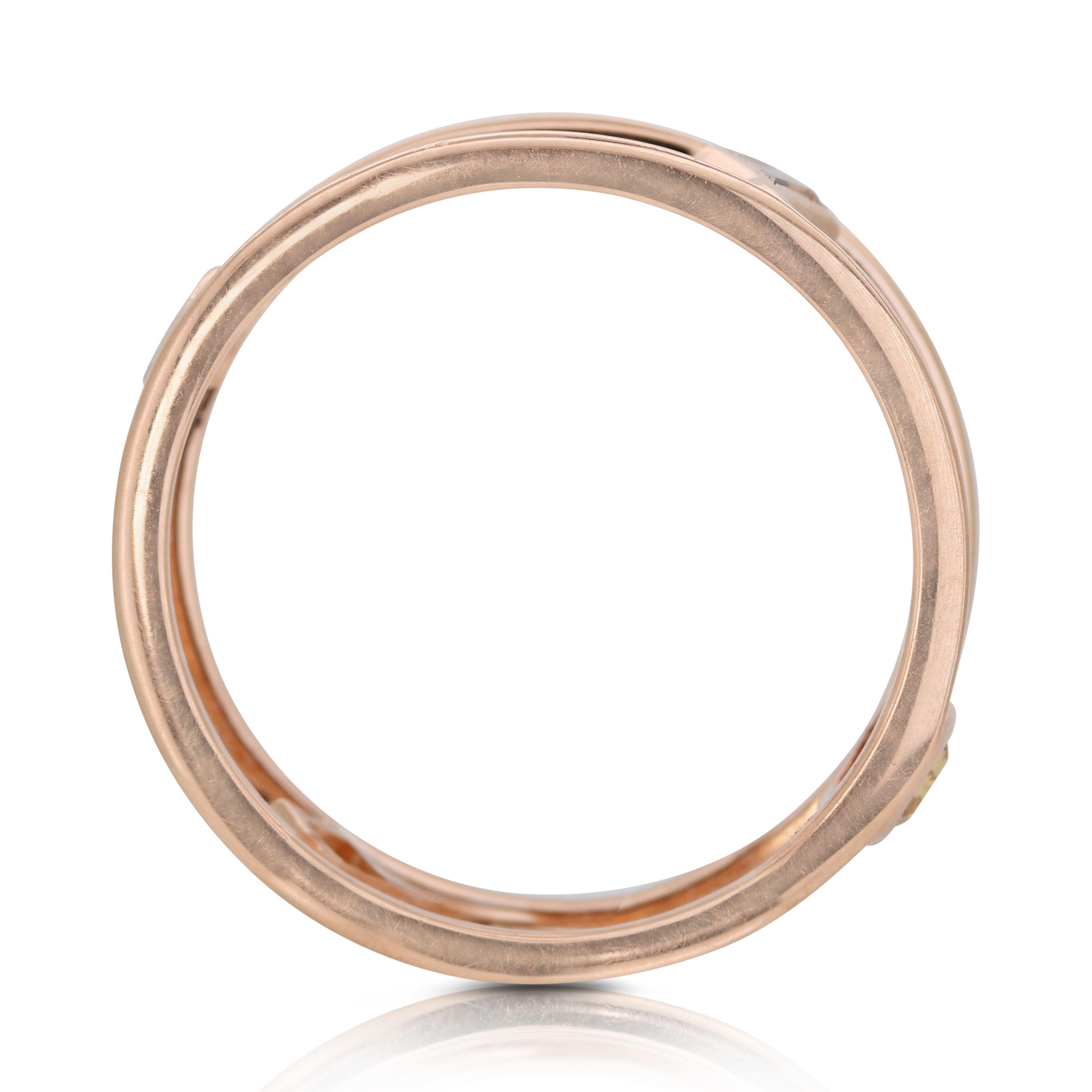14k Rose Gold Diamond Ring 2