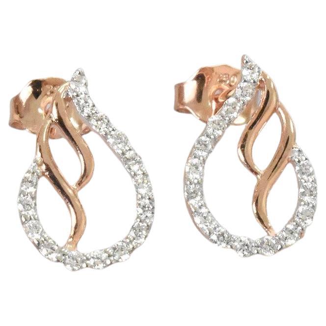 14k Gold Drop Earrings