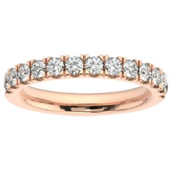 14K Rose Gold Ethel Micro-Prong Diamond Ring '3/4 Ct. tw'