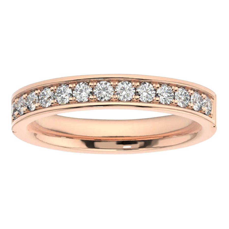 14K Rose Gold Kay Diamond Ring '2/5 Ct. tw' For Sale