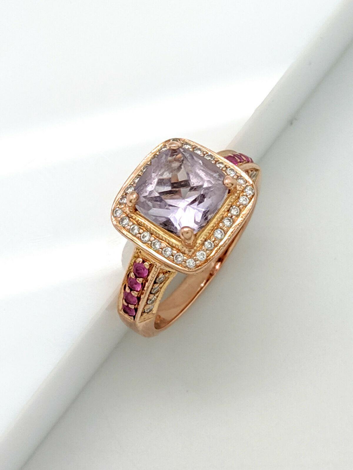 le vian pink sapphire ring